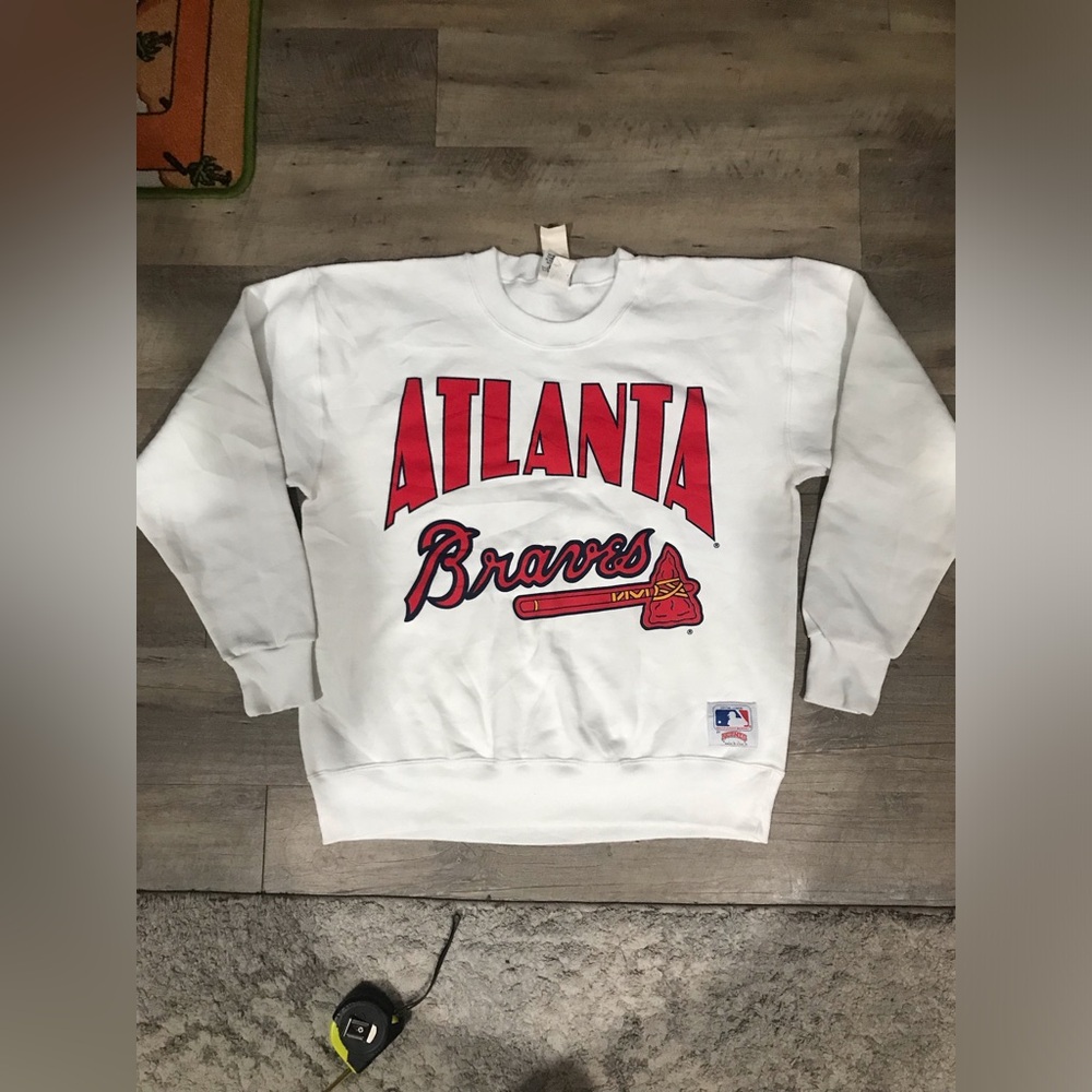 atlanta braves crewneck